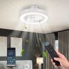 Ceiling fan light with remote control and APP control