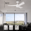 Smart Ceiling Fan YJ662-52-W-2