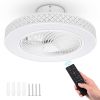 Ceiling fan light with remote control and APP control