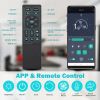 Ceiling fan light with remote control and APP control