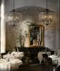 6 - Light Dimmable Crystal Chandelier