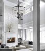 6 - Light Dimmable Crystal Chandelier