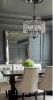 6 - Light Dimmable Crystal Chandelier